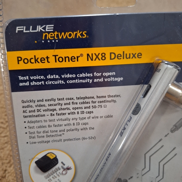 NWT Pocket Toner NX8 Delux Fluke Networks - Picture 2 of 5